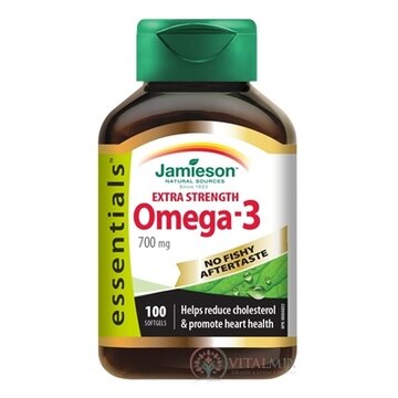 JAMIESON OMEGA-3 EXTRA 700 mg cps 1x100 ks obrázok